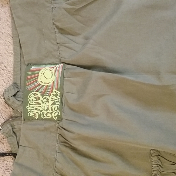 H&M Army Green Cotton Skirt 8 - Picture 4 of 7